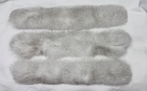 Blue Fox Fur Ruffs/Parka Strips