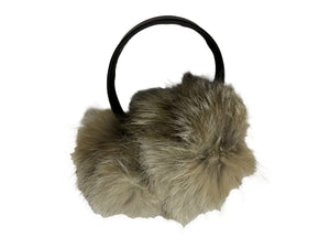 Premium Ear Muffs - Coyote Long Knap