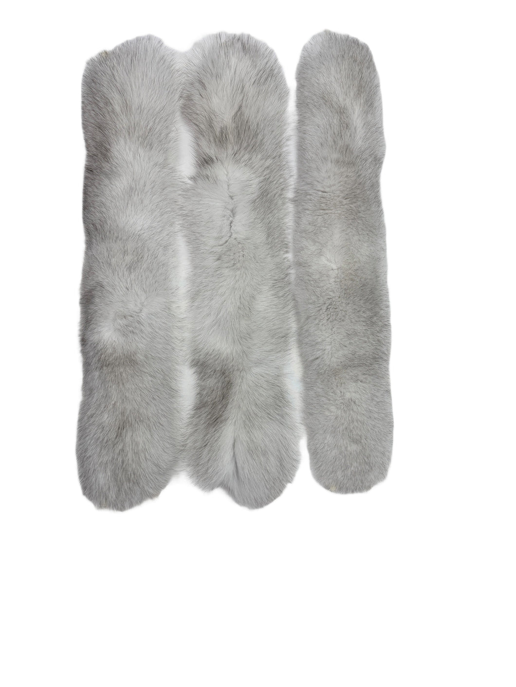 Blue Fox Fur Ruffs/Parka Strips