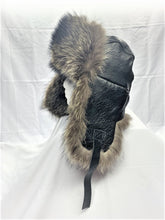 Load image into Gallery viewer, Aviator Hats - Western Canadian Raccoon