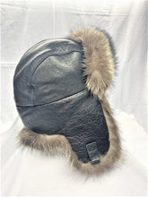 Load image into Gallery viewer, Aviator Hats - Western Canadian Raccoon