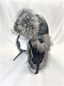 Aviator Hat - Silver Fox