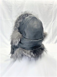 Aviator Hat - Silver Fox