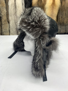 Aviator Hat - Silver Fox