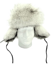 Load image into Gallery viewer, Blue Fox Trapper Hat