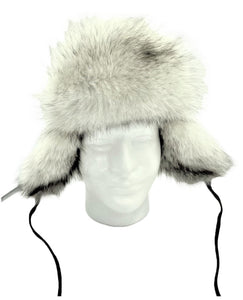 Blue Fox Trapper Hat