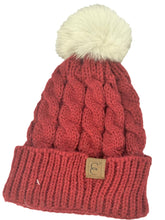 Load image into Gallery viewer, Ladies Real Fur Pom Pom Toques - The Classic